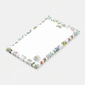 Notitieblok in de tuin post-it® notes (Schuin)