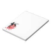 Notitieblok inktvis (Linkerzijde)