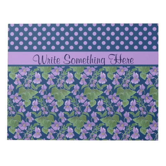 Notitieblok/jotter: Overtredingen, poka Dots to Pe Notitieblok (Voorkant)