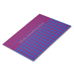 Notitieblok, Jotter: Plum, Blue, Polka Dots and Ch Notitieblok