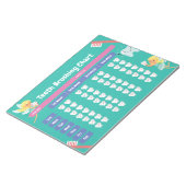 Notitieblok - Kinder Grafiek Daily Teeth Brushy Fa (Schuin)