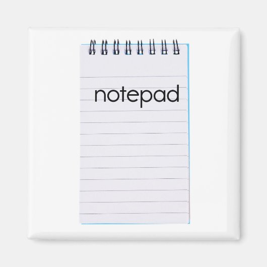 Notitieblok Koelkast Magnet (Voorkant)