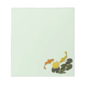 Notitieblok - Koi en Lily Pads (Voorkant)