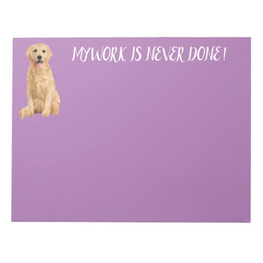 NOTITIEBLOK LABRADOR RETRIEVER (Voorkant)