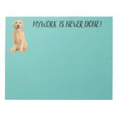 NOTITIEBLOK LABRADOR RETRIEVER (Voorkant)