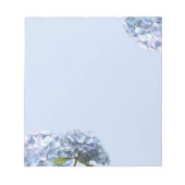 Notitieblok "Lovely Blue Hydrangeas" (Voorkant)