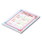 Notitieblok Melody Weekly Planner (Linkerzijde)