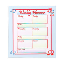 Notitieblok Melody Weekly Planner