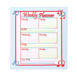 Notitieblok Melody Weekly Planner