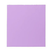Notitieblok met achtergrond pastellavender (Voorkant)