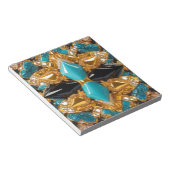 Notitieblok met Bahama's Kleuren Modern Design (Schuin)