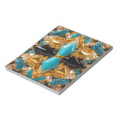 Notitieblok met Bahama's Kleuren Modern Design (Linkerzijde)