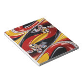 Notitieblok met Belgian Colors Modern Design (Schuin)