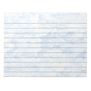Notitieblok met blauw ijs