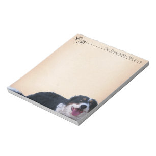 Notitieblok met Border Collie