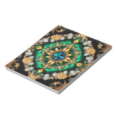 Notitieblok met Braziliaanse kleuren Modern Design (Linkerzijde)