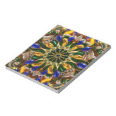 Notitieblok met Brazilië Kleuren Modern Design (Linkerzijde)