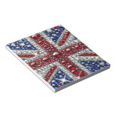 Notitieblok met Britse kleuren Modern Design (Schuin)