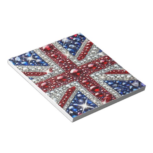 Notitieblok met Britse kleuren Modern Design (Schuin)