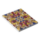 Notitieblok met Colombia Kleuren Modern Design (Schuin)