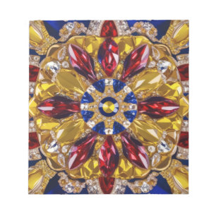 Notitieblok met Colombia Kleuren Modern Design