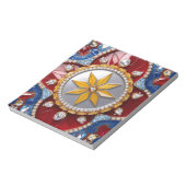 Notitieblok met Colombiaanse kleuren Modern Design (Linkerzijde)