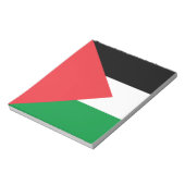 Notitieblok met de Palestijnse vlag (Linkerzijde)