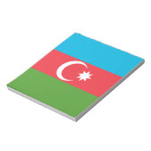 Notitieblok met de vlag van Azerbeidzjan (Linkerzijde)