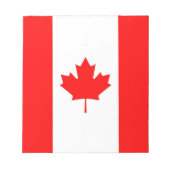 Notitieblok met de vlag van Canada (Voorkant)