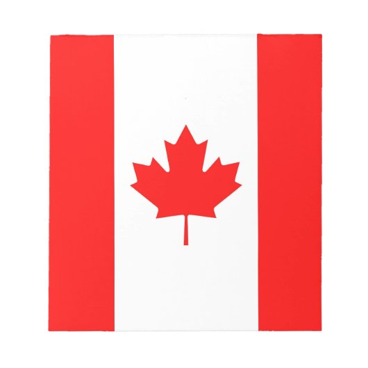 Notitieblok met de vlag van Canada (Voorkant)
