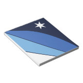 Notitieblok met de vlag van Columbia, SC (Schuin)