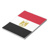 Notitieblok met de vlag van Egypte (Linkerzijde)