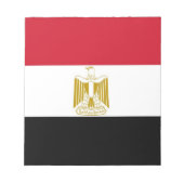 Notitieblok met de vlag van Egypte (Voorkant)