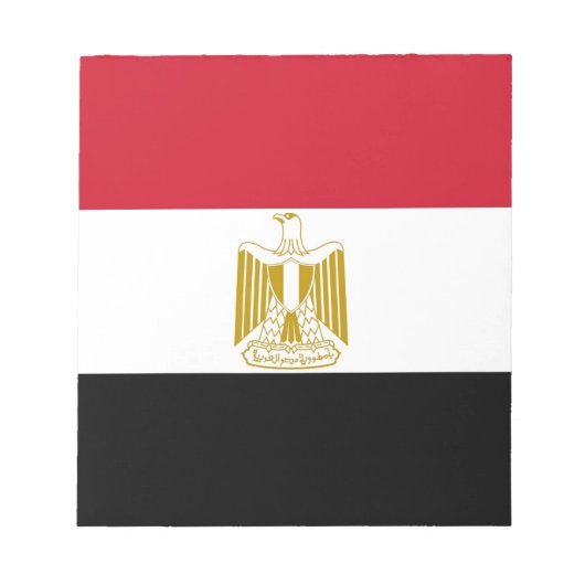 Notitieblok met de vlag van Egypte (Voorkant)