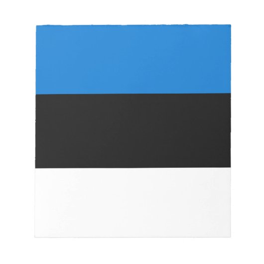 Notitieblok met de vlag van Estland (Voorkant)