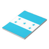 Notitieblok met de vlag van Honduras (Linkerzijde)