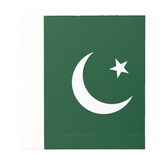Notitieblok met de vlag van Pakistan (Voorkant)
