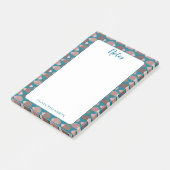 Notitieblok met egelnotities post-it® notes (Schuin)