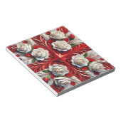 Notitieblok met Engelse Rozen Modern Design (Schuin)