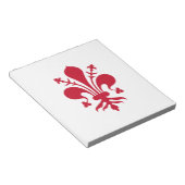 Notitieblok met Florentijnse vlag, Italië (Schuin)