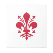 Notitieblok met Florentijnse vlag, Italië (Voorkant)