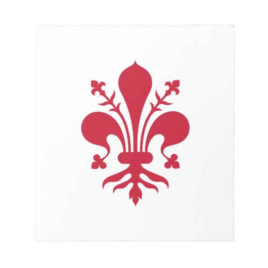 Notitieblok met Florentijnse vlag, Italië (Voorkant)