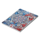 Notitieblok met Franse kleuren Modern Design (Linkerzijde)