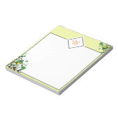 Notitieblok met gele rozen (Linkerzijde)