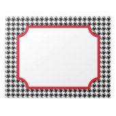 Notitieblok met grote retro-geluidsdiepte (Voorkant)