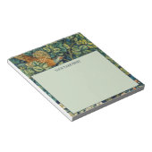 NOTITIEBLOK MET HET ONTWERP VAN WILLIAM MORRIS "PH (Schuin)