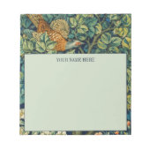 NOTITIEBLOK MET HET ONTWERP VAN WILLIAM MORRIS "PH (Voorkant)