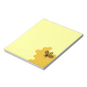 Notitieblok met Honeybee op een Honeycomb (Linkerzijde)