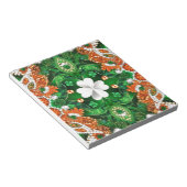 Notitieblok met Ierse kleuren Modern Design (Schuin)