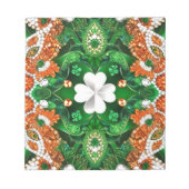 Notitieblok met Ierse kleuren Modern Design (Voorkant)